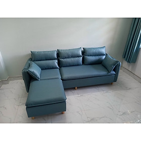 Sofa băng Juno Sofa 2m1 và đôn góc 60 x 80 cm