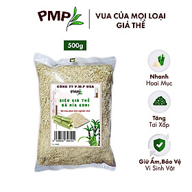 Giá Thể Trồng Cây PMP Siêu Giá Thể Bã Mía SUMI, Chuyên Dụng Cho Trồng Hoa Hồng, Hoa Lan, Rau Sạch (500g - 4dm3)