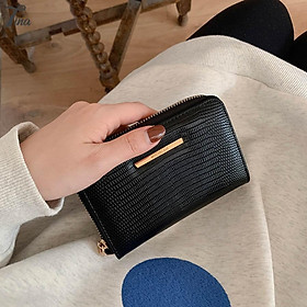 Ví ngắn cầm tay nữ Micocah 2021 thiết kế đơn giản, vân da sang trọng (FSE512) (M418)