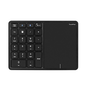 Wireless Numeric Keypad with Touchpad  Bluetooth Mini for Desktop PC