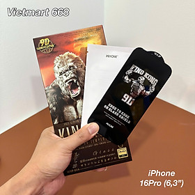 Mua Kính Cường Lực KingKong 9D Trong Suốt Dành Cho iPhone - Full Hộp Sắt Cao Cấp - Dán Full Màn - Hàng Chính Hãng