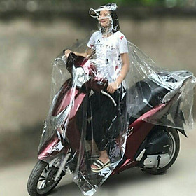 Mua Sỉ Áo mưa cánh dơi trong suốt ( kèm ảnh thật - loại lớn 1m6)