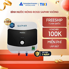Mua Bình nước nóng Rossi Saphir 20L vuông Chính Hãng