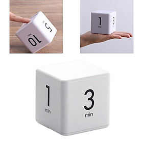 Timer Cubes for Exercising Kitchen Cooking Studying Accessory, Kids Timer with/ LCD Display Adjustable Volume