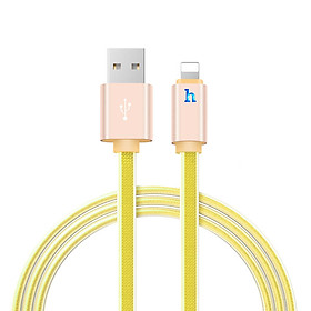 Mua Cáp sạc bọc Silicone đầu Lightning 30cm Hoco UPL12 - Hàng chính hãng