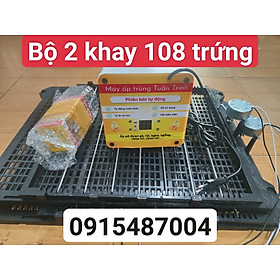 Mua Máy ấp trứng tự động 108 trứng - Tặng kèm pin soi trứng