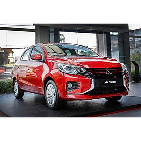 Ốp Bậc Cửa + Bậc Cốp Xe Mitsu Attrage 2018 2019 2020 2021 mẫu CARBON