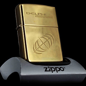 Bật Lửa Zippo La Mã 1998 - Đồng Nguyên Khối - Delphi Automotive Systems