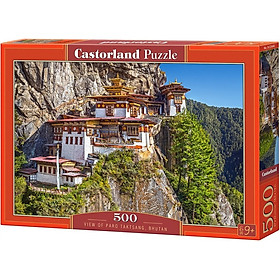 Xếp hình puzzle View of Paro Taktsang, Bhutan 500 mảnh CASTORLAND B0053445