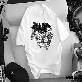 ÁO THUN CỔ TRÒN TAY NGẮN Son Goku Dragon Ball 7 Viên Ngọc Rồng IN HÌNH HOẠT HÌNH CỰC NGẦU CỰC ĐÁNG YÊU SIÊU RẺ - 736