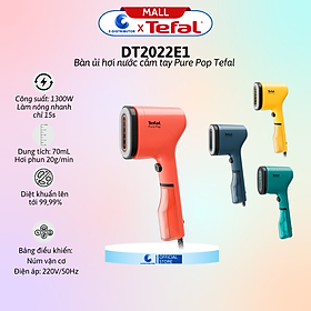 Mua Bàn ủi hơi nước cầm tay Tefal DT2022E1 (Công suất 1300W) - Giao màu ngẫu nhiên - Hàng Chính Hãng - Bảo Hành 12 Tháng - Dung tích nhỏ gọn 70 ml