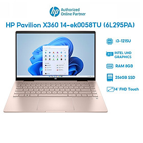 Mua Laptop HP Pavilion X360 14-ek0058TU 6L295PA (i3-1215U | 8GB | 256GB | Intel UHD Graphics | 14  FHD Touch | Win 11) Hàng chính hãng
