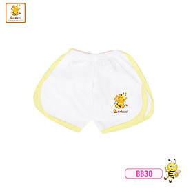 Quần đùi bé gái Babiboo quần đùi cho bé sơ sinh vải cotton tự nhiên mềm mại, thấm hút tốt BB30