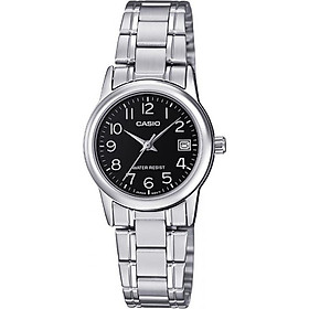 Đồng hồ nữ dây thép không gỉ Casio LTP-V002D-1BUDF