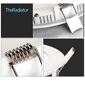 Đèn Led âm trần Tròn Siêu Mỏng Công Suất 6W/9W/12W/18W ánh sáng Trắng, Trung Tính, Vàng có nguồn sẵn- hàng chính hãng, bảo hành 2 năm