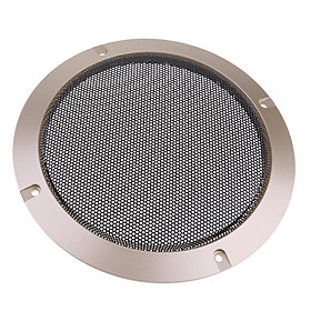 6.5inch Speaker    Grille  Decorative Circle Gold