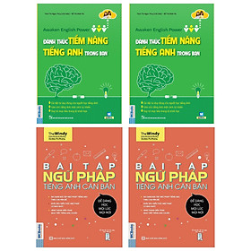 Combo sách hay để học tốt tiếng anh : Awaken English Power - Đánh Thức Tiềm Năng Tiếng Anh Trong Bạn + Bài Tập Ngữ Pháp Tiếng Anh Căn Bản.