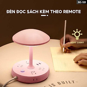 Mua Đèn Ngủ Để Bàn Kiêm Ổ Cắm Điện Tiện Lợi Mẫu Décor Phòng Ngủ Dây Cắm Dài 1.8 Mét Kèm Remote Đa Năng DZ-122