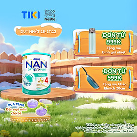 Sữa bột Nestlé NAN OPTIPRO PLUS 4 1500g/lon với 5HMO Giúp tiêu hóa tốt