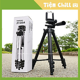 Mua Tripod giá đỡ điện thoại máy ảnh livestream remote mini xịn giá rẻ nhất 3120 3120A 3 chân