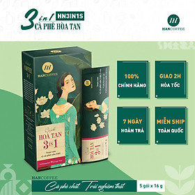 Cà Phê Sữa Hòa Tan HANCOFFEE 3 in 1 Đậm Hương Cà Phê