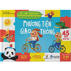 Hình ảnh Phương Tiện Giao Thông: Lật - Mở - Ghép Hình - An Toàn Mọi Lúc Mọi Nơi Cùng Panda