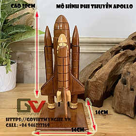Mô hình gỗ phi thuyền Apollo