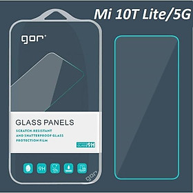 Bộ 2 kính cường lực Gor cho Xiaomi Mi 10T Lite trong suốt vát cạnh 2,5D siêu cảm ứng