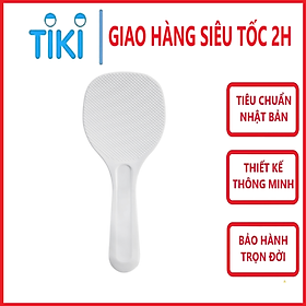 Muôi Xơi Cơm, Muỗng Xới Cơm Chống Dính Và Muỗng Xới Cơm Đế Đứng Sendai, Nhựa Inochi Cao Cấp Tiêu Chuẩn Nhật