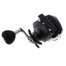 Baitcasting Fishing Reel Baitcaster 17+1BB Saltwater Freshwater Right Hand