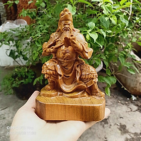 Mua Tượng Gỗ Quan Công Đọc Sách Mini