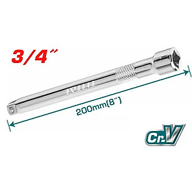 THANH NỐI MỞ TUÝP 3/4 DÀI 200MM TOTAL THEB34081 - HÀNG CHÍNH HÃNG