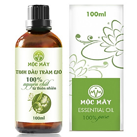 Tinh dầu Tràm Organic hữu cơ 100ml Mộc Mây - tinh dầu thiên nhiên nguyên chất 100% - dùng xông tắm ngừa cảm lạnh, hỗ trợ trị côn trùng cắn đốt cho Bé, Trẻ sơ sinh và Trẻ nhỏ | An toàn cho làn da nhạy cảm của Bé