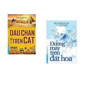Combo 2 cuốn sách: Dấu Chân Trên Cát + Đường Mây Trên Đất Hoa