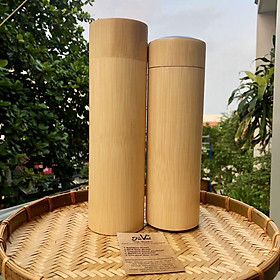 Mua Bình giữ nhiệt bằng tre 500ml - Hàng Việt Nam