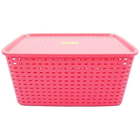 Mua Rổ nhựa có nắp đậy Việt Nhật 3387 (Size S)