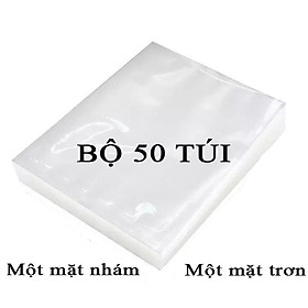 Túi hút chân không 1 mặt nhám