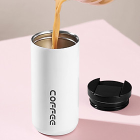 Cốc Uống Cafe Inox 304 400ml - Dru Hàng Chính Hãng