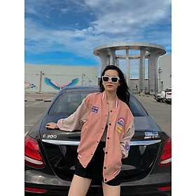 áo khoác nhung kiểu bomber mới về