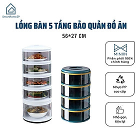 Mua Lồng bàn 5 tầng bảo quán đồ ăn  Lồng bàn đậy thức ăn giữ nhiệt - Chính hãng MINIIN