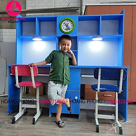 Mua Bàn học đôi - Bàn học nhựa đài loan Hàng cao cấp    Freeship hoả tốc 2h