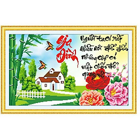 Mua Tranh thêu chữ thập Gia đình DLH-222934