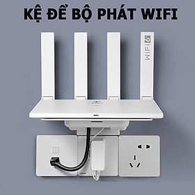 Mua Khung Giá Đỡ Treo Tường  Cất Gọn Ổ Cắm Điện  Điện Thoại  Cục Wifi - Hàng Nhập Khẩu