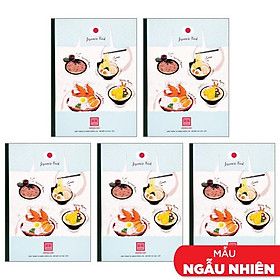 Combo 5 Vở Pupil Traditional Food - Kẻ Ngang 120 Trang - Hồng Hà 1103 (Mẫu Màu Giao Ngẫu Nhiên)