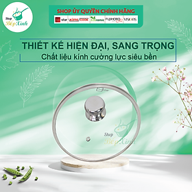 Mua Nắp kính cường lực Fivestar dùng cho nồi chảo quánh ( hàng tặng )