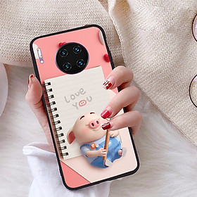 Ốp lưng dành cho Huawei Mate 30 Pro viền dẻo TPU Bộ Sưu Tập Lợn Tết - Hàng chính hãng