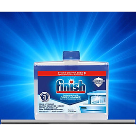 Dung dịch vệ sinh máy rửa bát Finish 250ml - Dành cho máy rửa chén - Nhập khẩu tại Đức