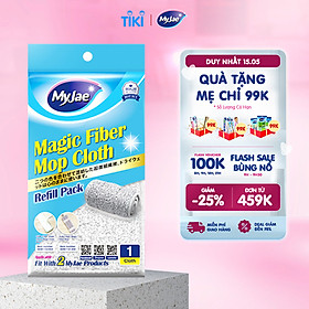 Mua Bông lau cho cây lau nhà sợi fbier tự vắt phẳng và cây lau nhà tự vắt phun sương MyJae Đài Loan