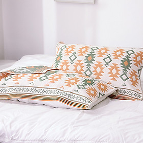 Mua Vỏ Phủ Gối Cotton Đũi Thấm Hút Mồ Hôi Hàng Nhật Bản