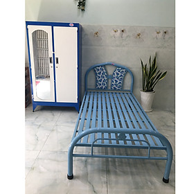 Mua Giường sắt cách điệu nhiều kích thước từ 0.8 đến 1m8 mẫu 22